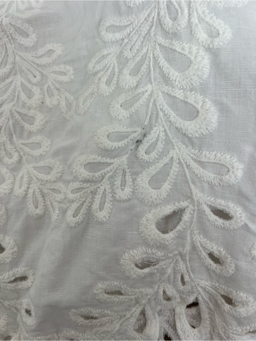 Free People Oleander Top Size XL RT $128 Ivory - Picture 5 of 6
